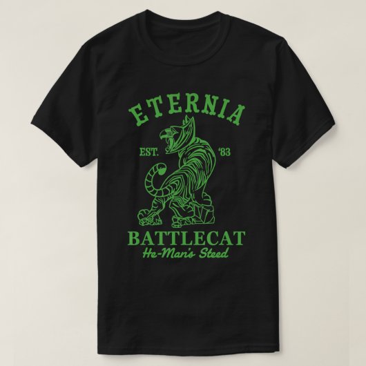 Eternia Battle Cat The Man Speelgoed 1980 T-Shirt (Design voorkant)