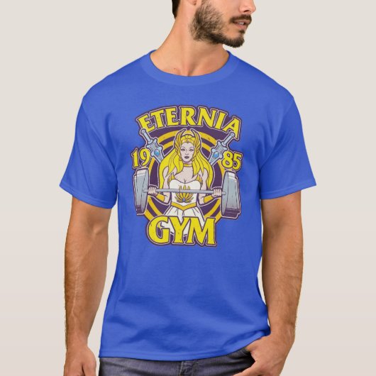 Eternia Gym 1985 She Ra Scoop retro T-shirt (Voorkant)