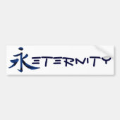 Eterniteit (Chinees) Bumpersticker (Voorkant)
