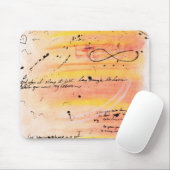 Eterniteit is niet lang genoeg mousepad muismat (Met muis)