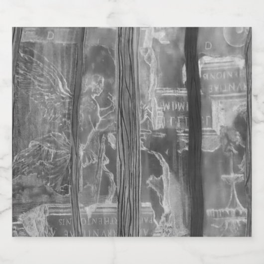 Eterniteit Likeurfles Etiket (Enkel label)