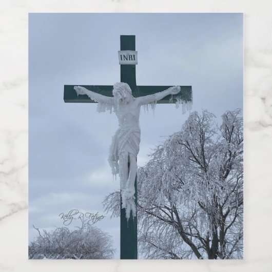 Eterniteit Wijn Etiket (Enkel label)