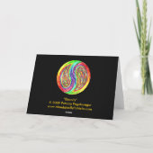 "Eternity"-briefkaart Kaart (Achterkant)