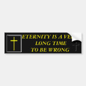 ETERNITY BUMPERSTICKER (Voorkant)