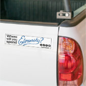 Eternity Car Decal Bumpersticker (Op Truck)