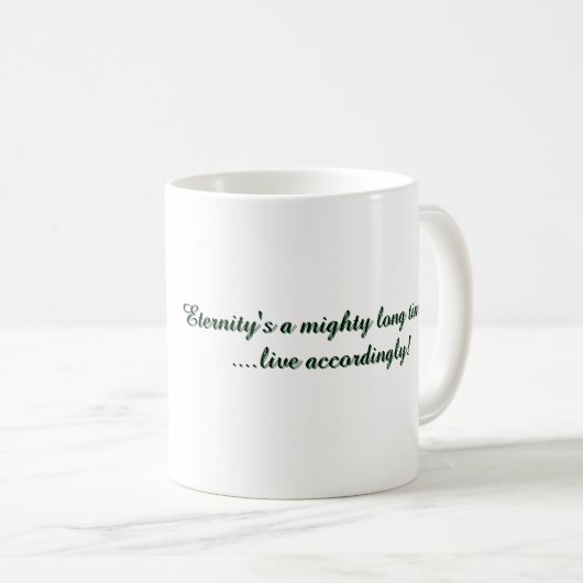 Eternity Classic Mug, 11 oz Koffiemok (Voorkant rechts)