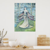 Eternity Fairy Art Print Poster door Molly Harriso (Keuken)