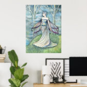 Eternity Fairy Art Print Poster door Molly Harriso (Thuiskantoor)
