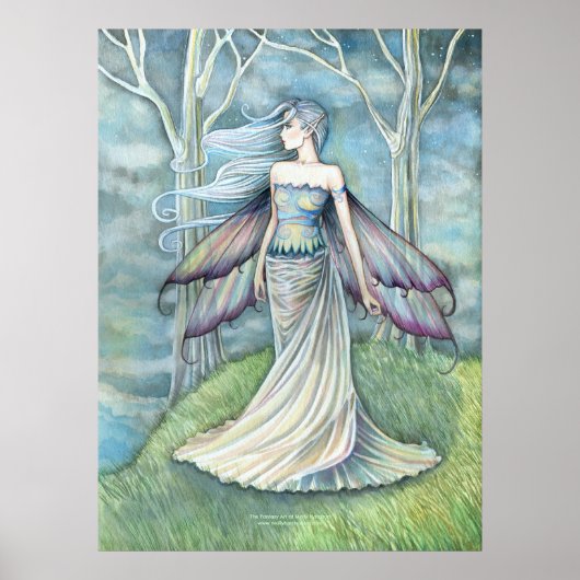 Eternity Fairy Art Print Poster van Molly Harrison (Voorkant)