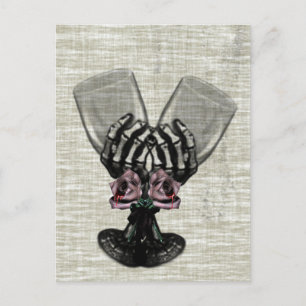 Eternity Gothic  Bridal Shower Uitnodiging Briefkaart