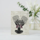 Eternity Gothic  Bridal Shower Uitnodiging Briefkaart (Staand voorkant)