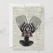 Eternity Gothic Vintage Wedding Kaart (Voorkant)