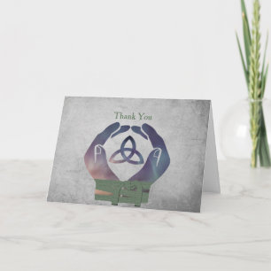 Eternity Handfasting Hartelijk dank Bedankkaart