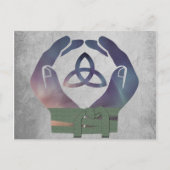 Eternity Handfasting Save the Date Post Kaart (Voorkant)