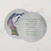 Eternity Handfasting uitnodiging (Voorkant / Achterkant)