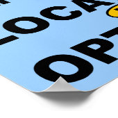 Eternity is Mandatory Location is Optional Poster (Hoek)