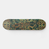 Eternity Mandala Weathered Skateboard (Horizontaal)