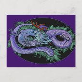 Eternity Oriental Dragon Briefkaart (Voorkant)