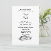 Eternity repetitie diner kaart (Staand voorkant)