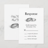 Eternity RSVP Kaartje (Voorkant / Achterkant)