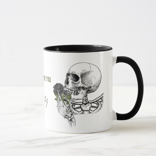 Eternity Skull Coffee Mok cadeau idee (Rechts)