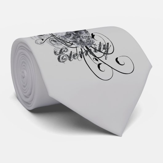 Eternity Skull Stropdas (Opgerold)