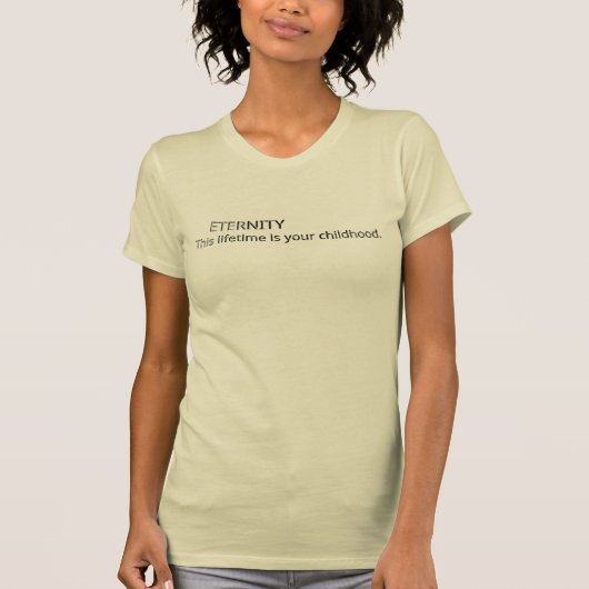 Eternity T-shirt voor vrouwen (Voorkant)