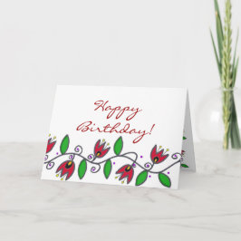 Eternity Vine - Happy Birthday Kaart
