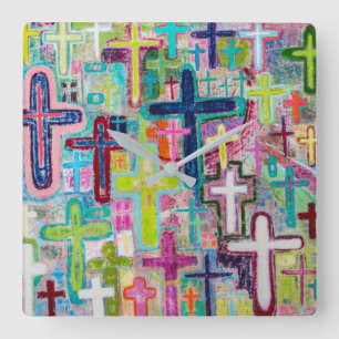 Eternity Wall Clock Vierkante Klok