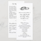 Eternity Wedding Programma 2 Programmakaart (Voorkant / Achterkant)