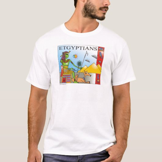 Etgyptianen door Gregory Gallo T-shirt (Voorkant)