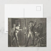 Ethan Allen verovert Fort Ticonderoga Briefkaart (Voorkant / Achterkant)