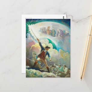 Ethan Allen, voorloper van Independence by Wyeth Briefkaart