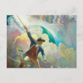 Ethan Allen, Voorouder van Onafhankelijkheid, 1934 Briefkaart (Voorkant)