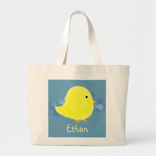 Ethan Baby Chick Canvas tas / Luiertas (Voorkant)