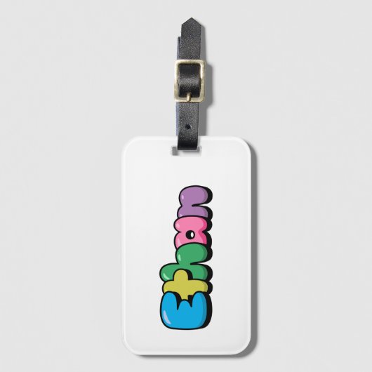 Ethan Bagagelabel (Voorkant (verticaal))