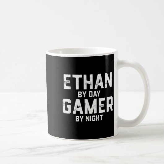 Ethan Gamer Halloween Gaming Costume For Men Named Koffiemok (Rechts)