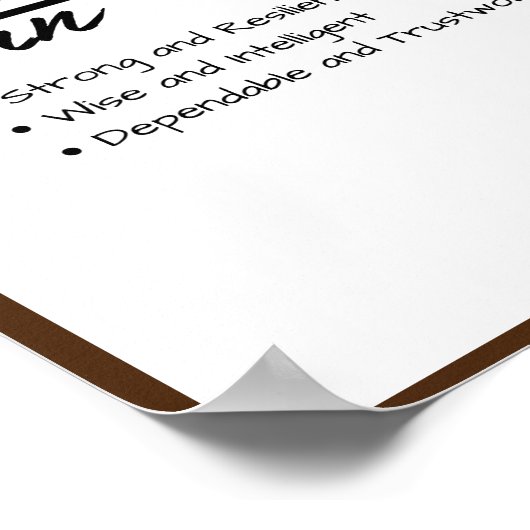 Ethan, Jongen Gepersonaliseerde Naam Definitie Poster (Hoek)