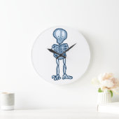 Ethan Literary Skeleton met boek Grote Klok (Huis)