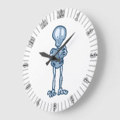 Ethan Literary Skeleton met boek Grote Klok (Hoek)