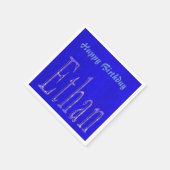Ethan, Naam, Logo, Gelukkige Verjaardag Logo, Servetten (Hoek)