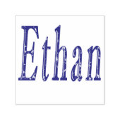 Ethan, naam, Logo, Zelfinktende Stempel (Design)
