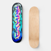 ETHAN Persoonlijk Gepersonaliseerd Graffiti Skateb Persoonlijk Skateboard (Voorkant)