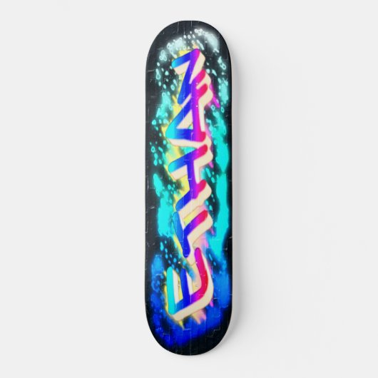 ETHAN Persoonlijk Gepersonaliseerd Graffiti Skateb Skateboard (Voorkant)