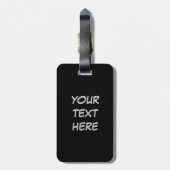 ETHAN - Your firstname in Japanese Kanji Bagagelabel (Achterkant verticaal)