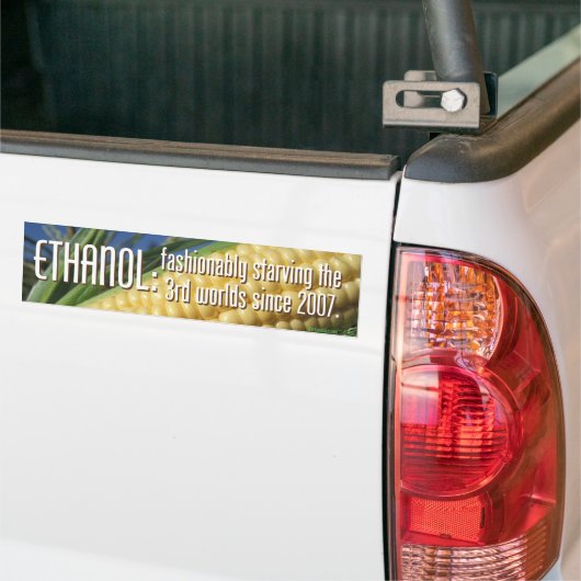 Ethanol-Bumpersticker Bumpersticker (Op Truck)