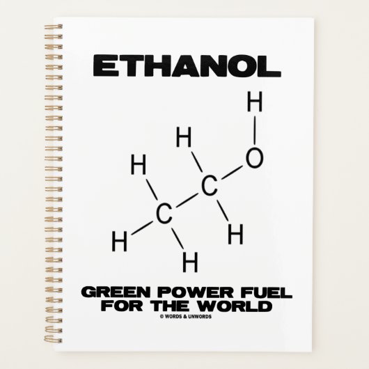 Ethanol-groene brandstof voor de wereldchemie planner (Voorkant)