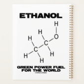 Ethanol-groene brandstof voor de wereldchemie planner (Achterkant)