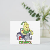 Ethanol Hot Rod Briefkaart (Staand voorkant)