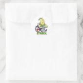 Ethanol Hot Rod Ronde Sticker (Tas)